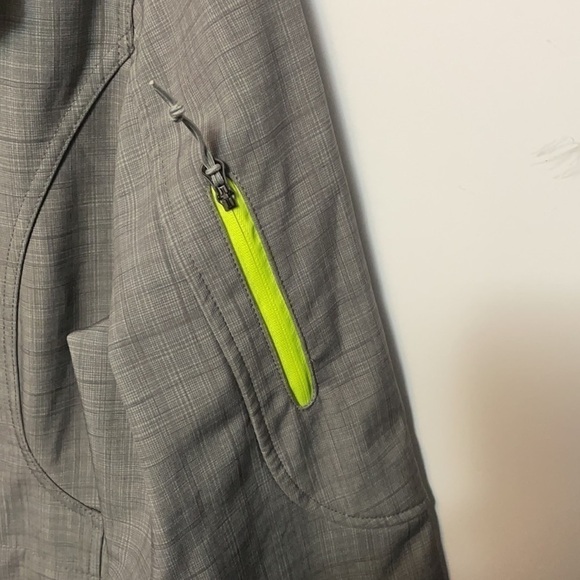 FALLS Creek Gray Plaid Lightweight Jacket Size Large - Picture 4 of 9